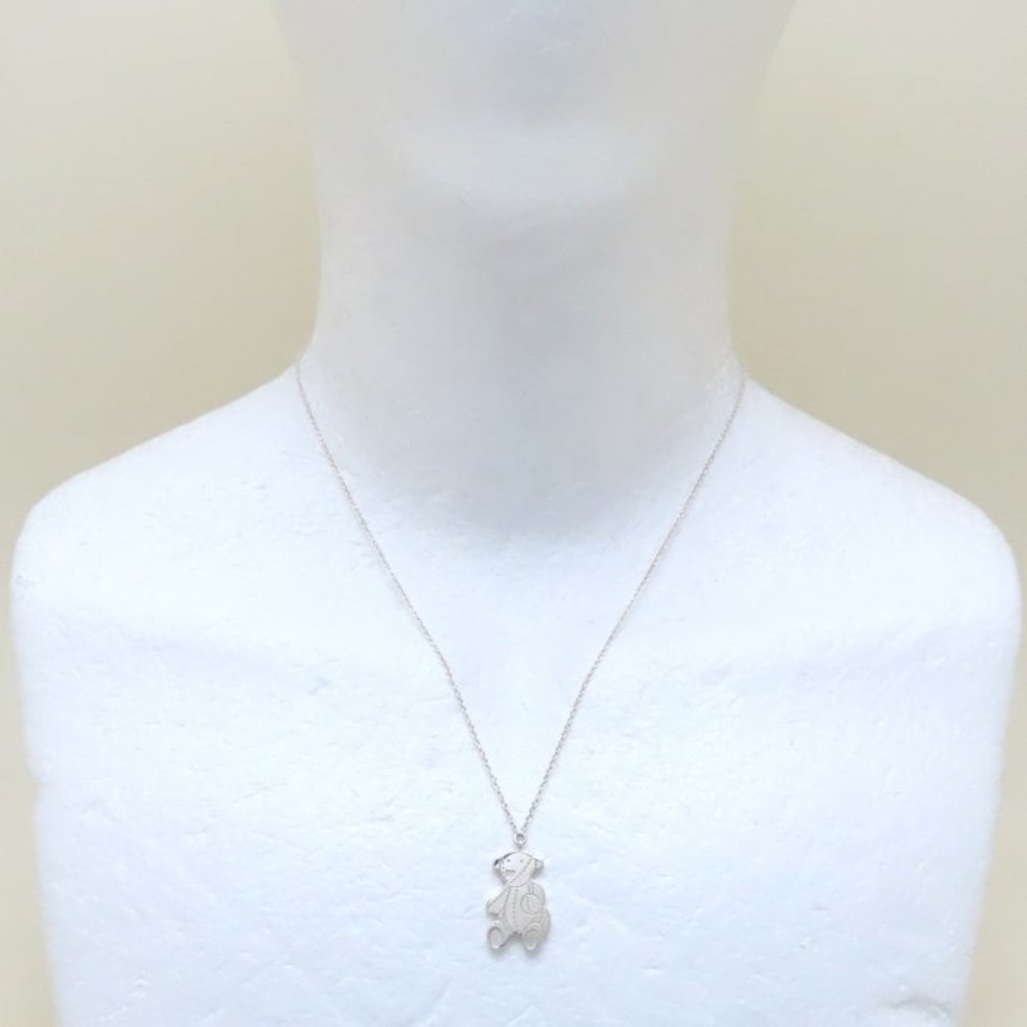 GUCCI Teddy Bear Necklace in Silver 925 for Women, 294593