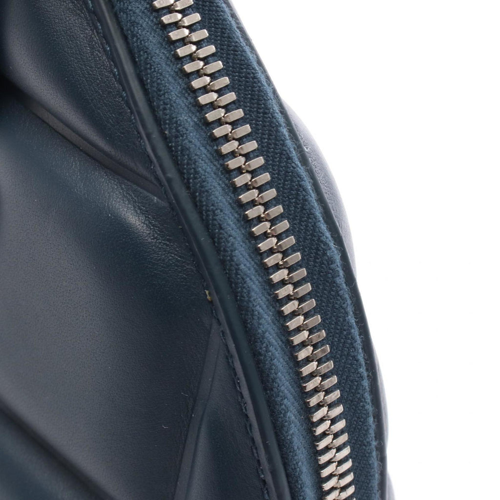 Bottega Veneta The Swoop handbag, leather, women's, green