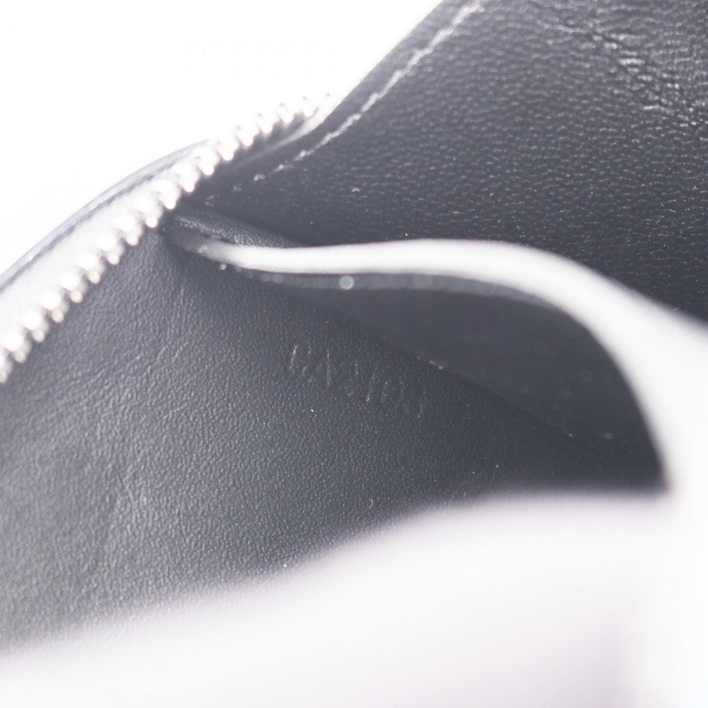 Louis Vuitton Zippy XL Damier Infini Round Long Wallet, Leather, Men's, Blue, N60079