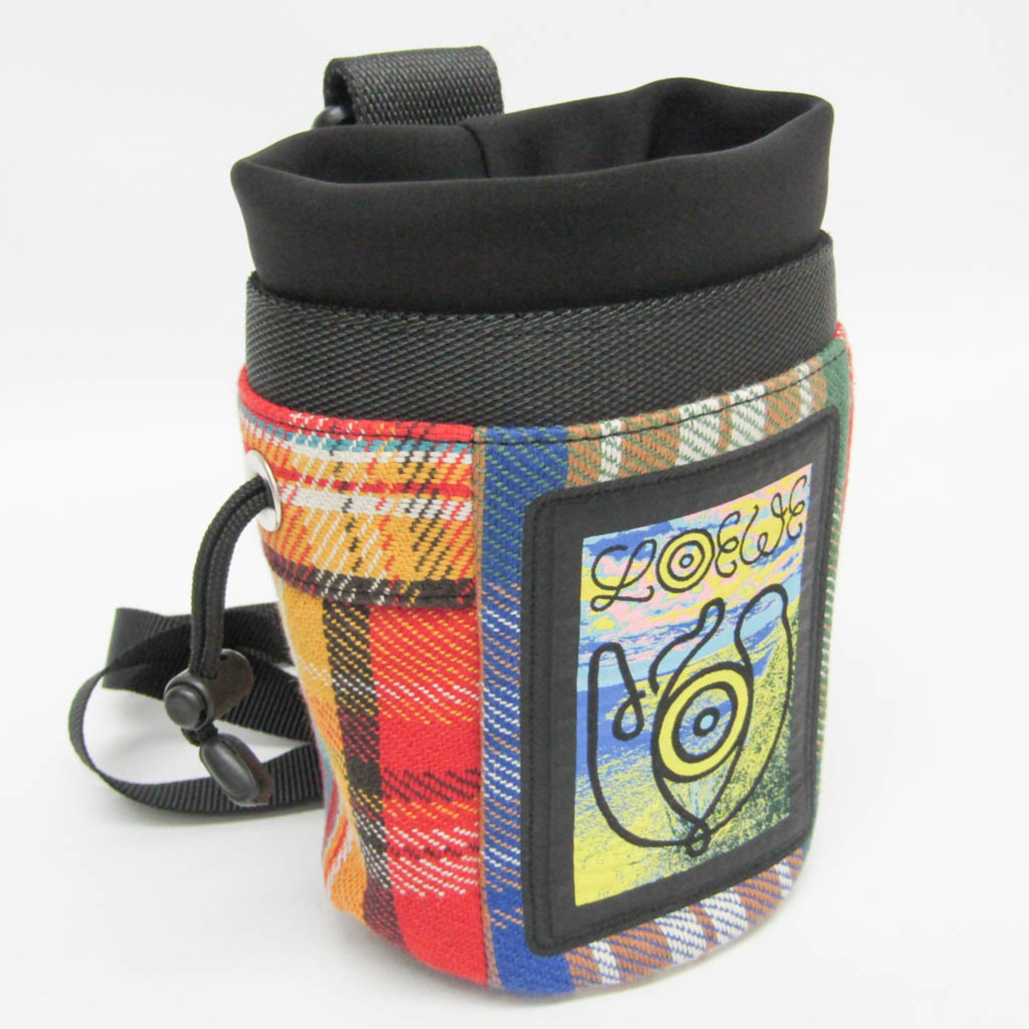 Loewe I Loewe Nature Chalk Bag Men,Women Cotton,Nylon Pouch,Shoulder Bag Black,Red Color — Like New