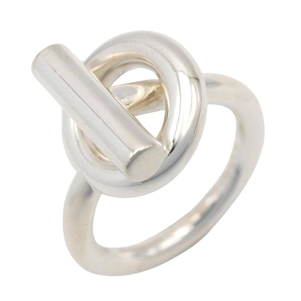 Hermes HERMES Echappé Ring MM - Sterling Silver 925 Jewelry Men's & Women's Tone — Like New