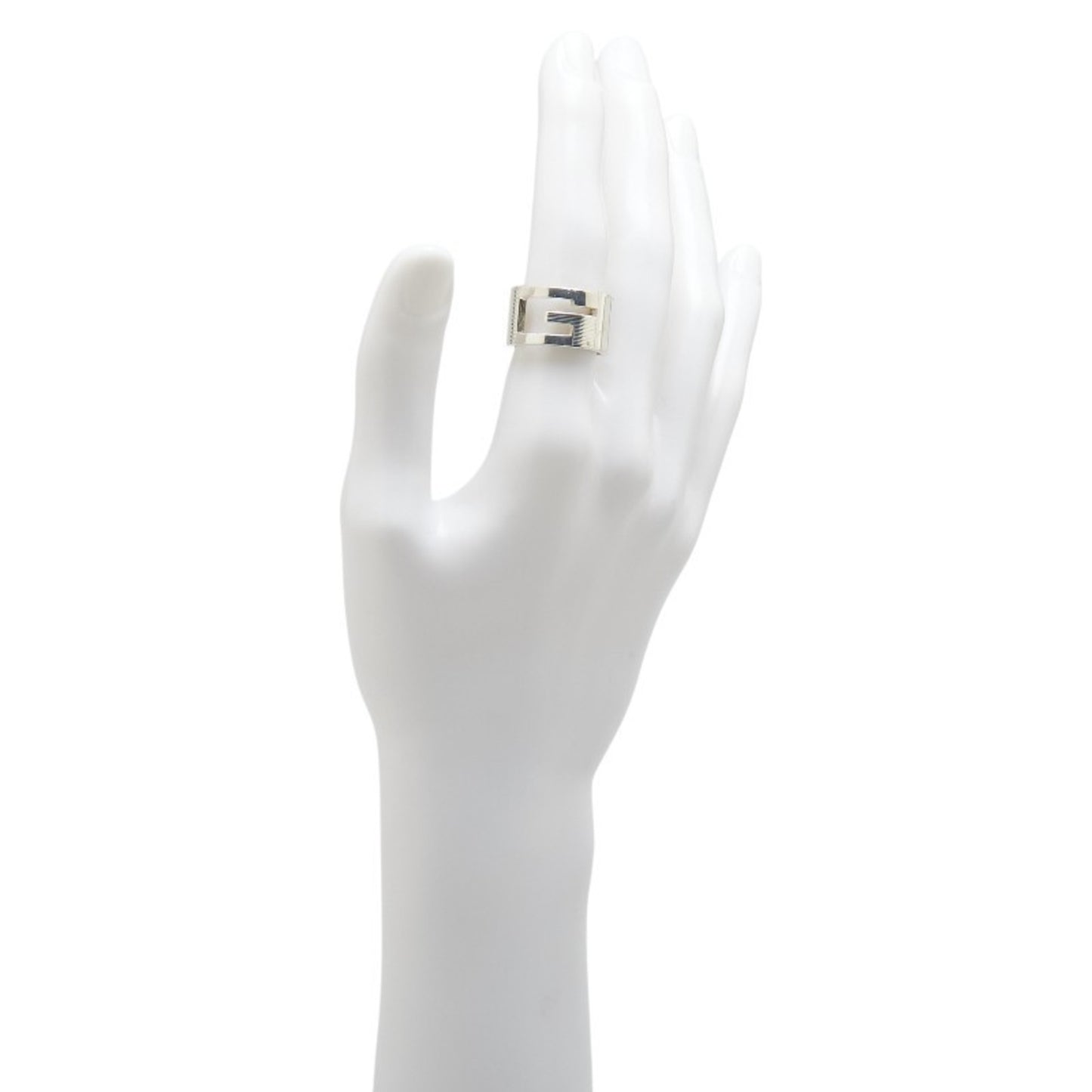 Gucci Branded G Ring #15 SV925 Silver Women's GUCCI