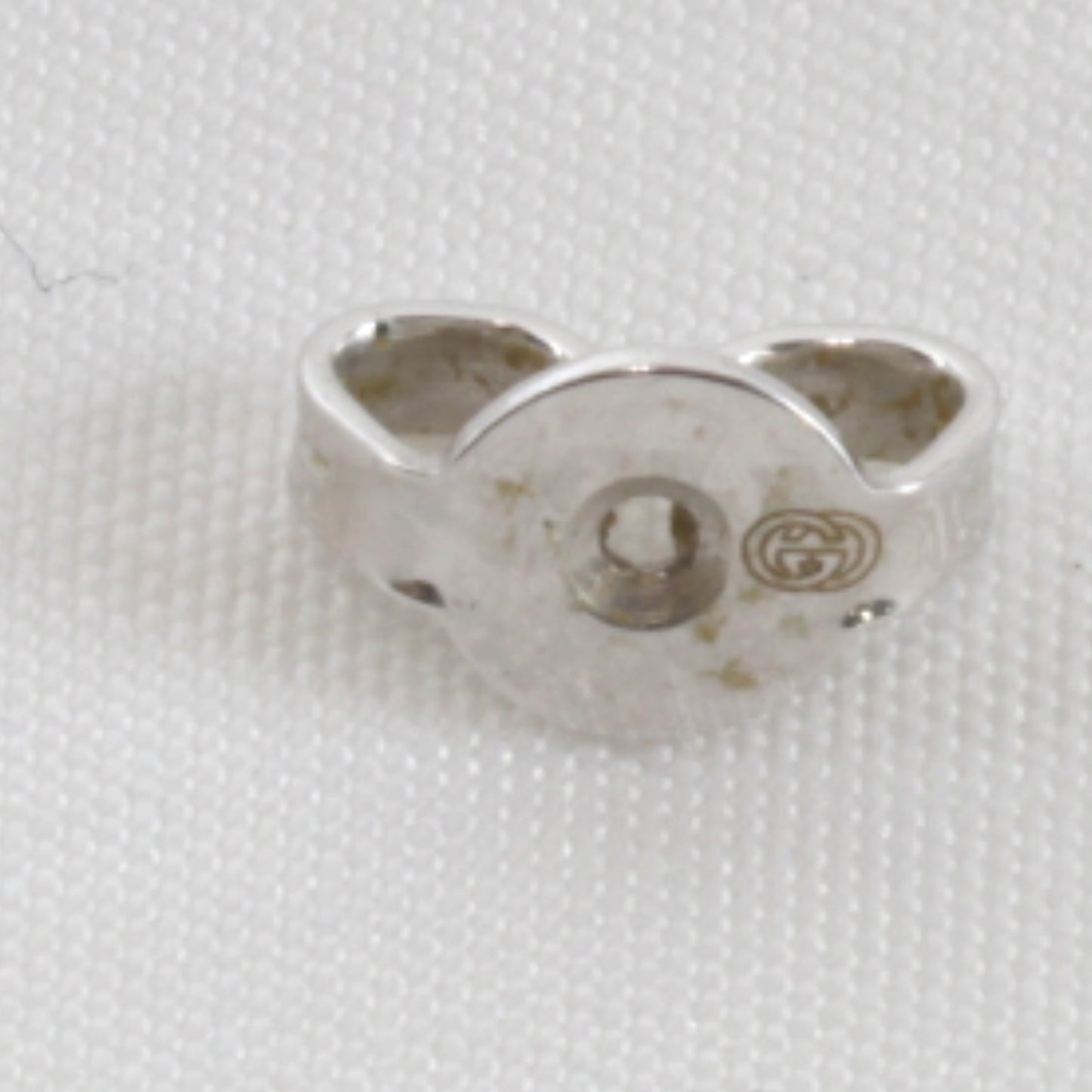 18K GUCCI GG Running 750 Earrings