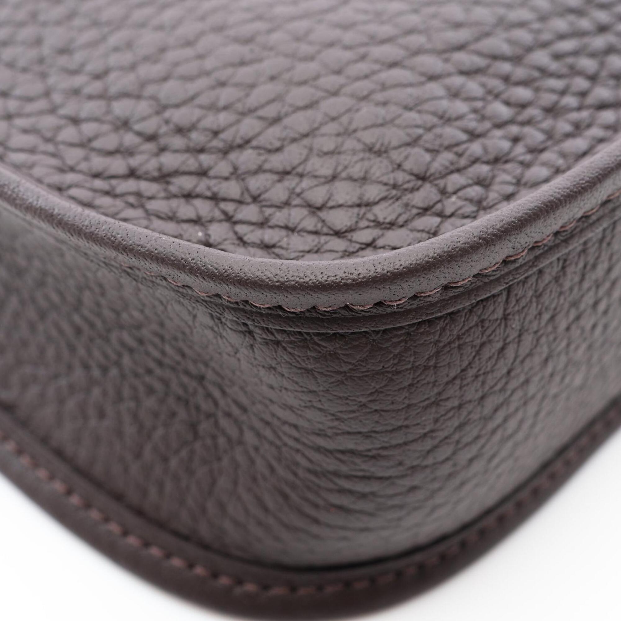 Hermes Evelyne TPM Amazon Shoulder Bag/Handbag, Leather, Taurillon Clemence, Brown Tones — New - Store Return