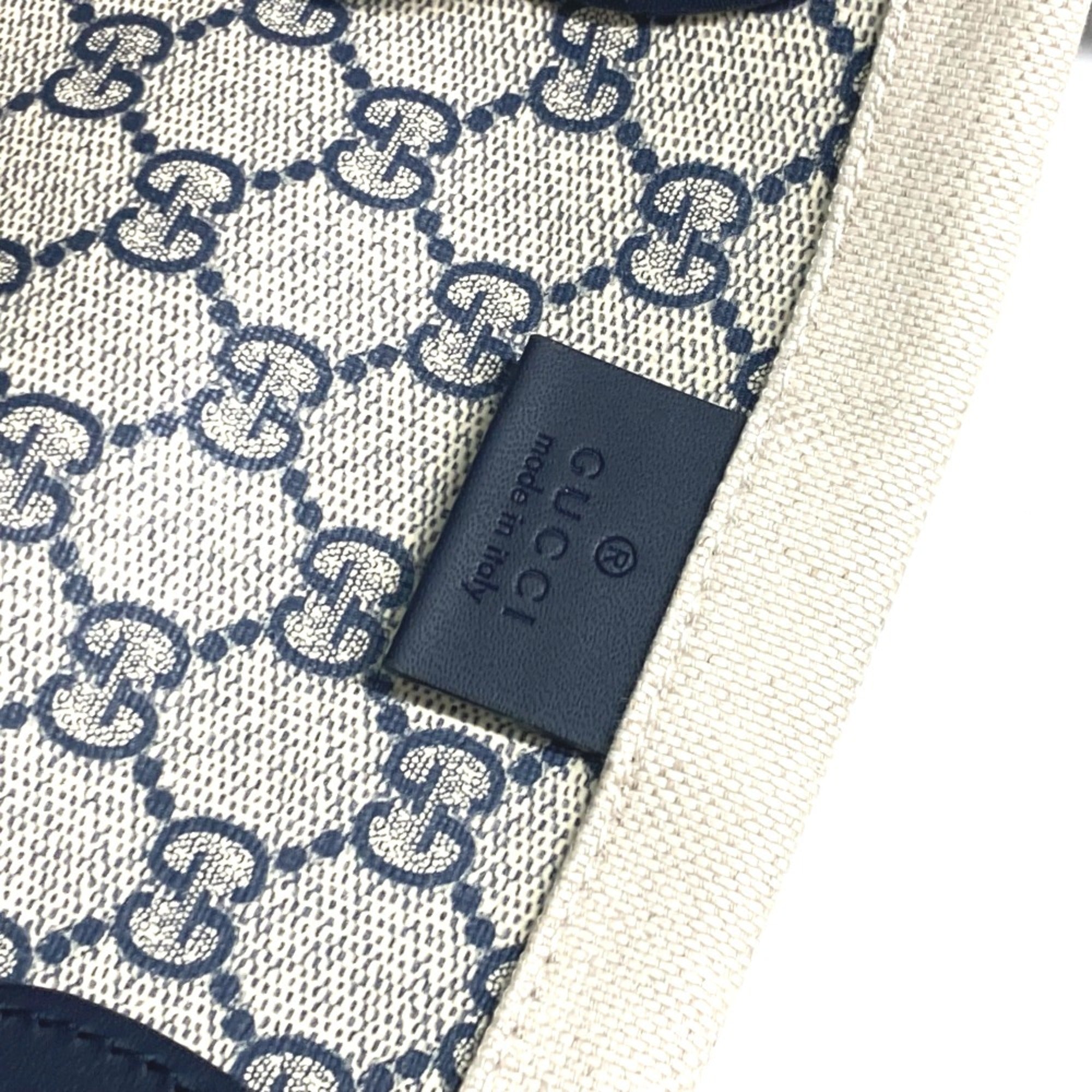 Gucci 772176 Japan limited JAPAN Shoulder Bag Shoulder Bag Tote Bag BeigeBased x Black Dark Navy Based — Like New
