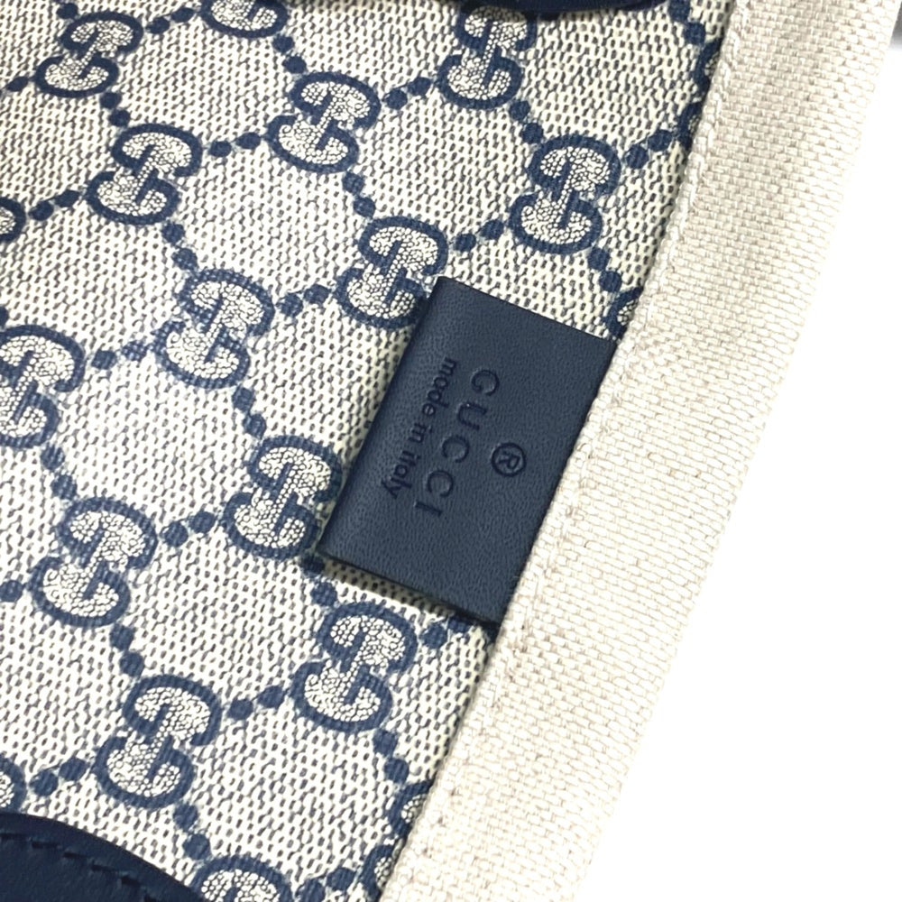 Gucci 772176 Japan limited JAPAN Shoulder Bag Shoulder Bag Tote Bag BeigeBased x Black Dark Navy Based — Like New