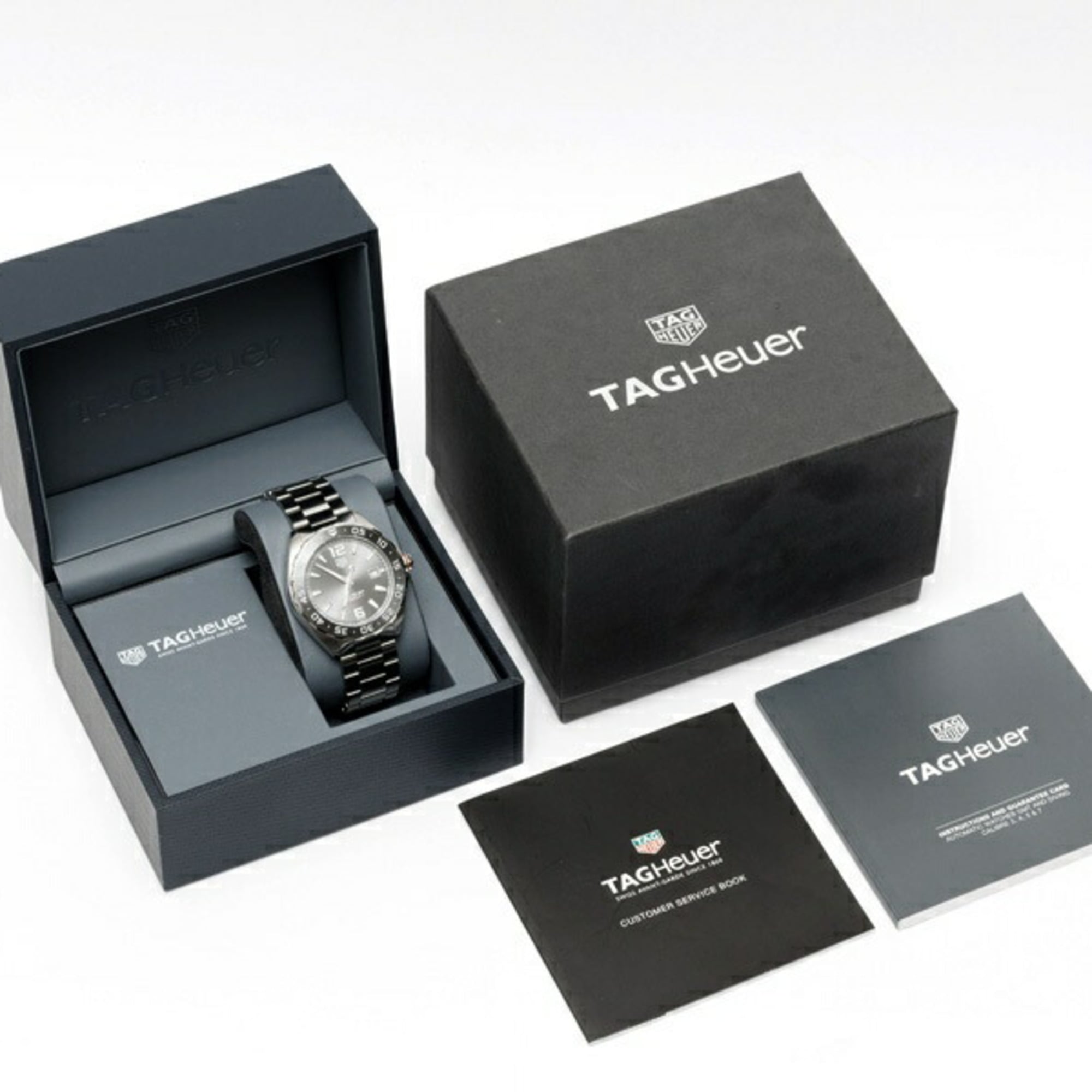TAG Heuer Formula 1 Date WAZ2011.BA0842 Gray Automatic Watch — Very Good