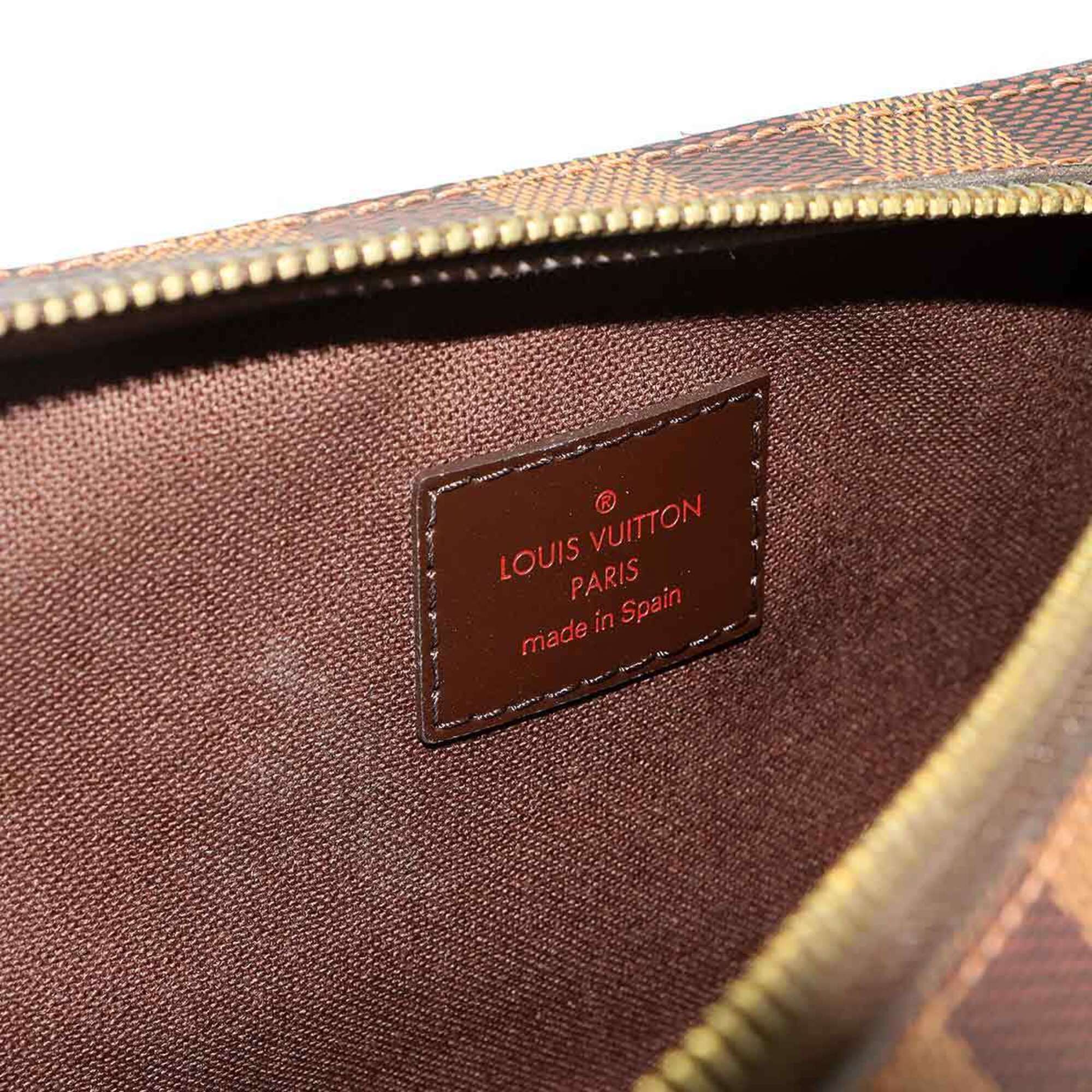 Louis Vuitton Damier Geronimos Body Handbag Waist Pouch Ebene Brown N51994 — Like New