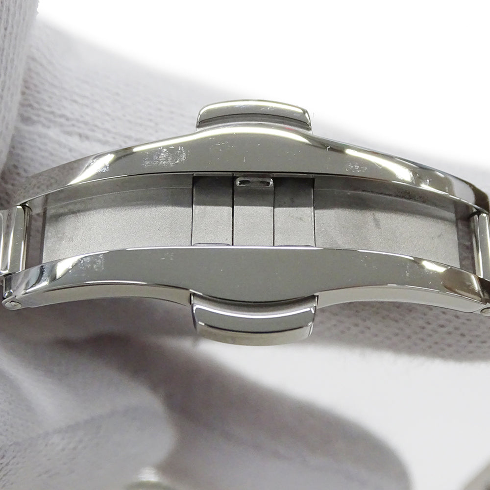 Bulgari BVLGARI Men's Watch, Brand: Date Automatic AT Stainless Steel SS BB41S Silver Black Open Caseback — Good