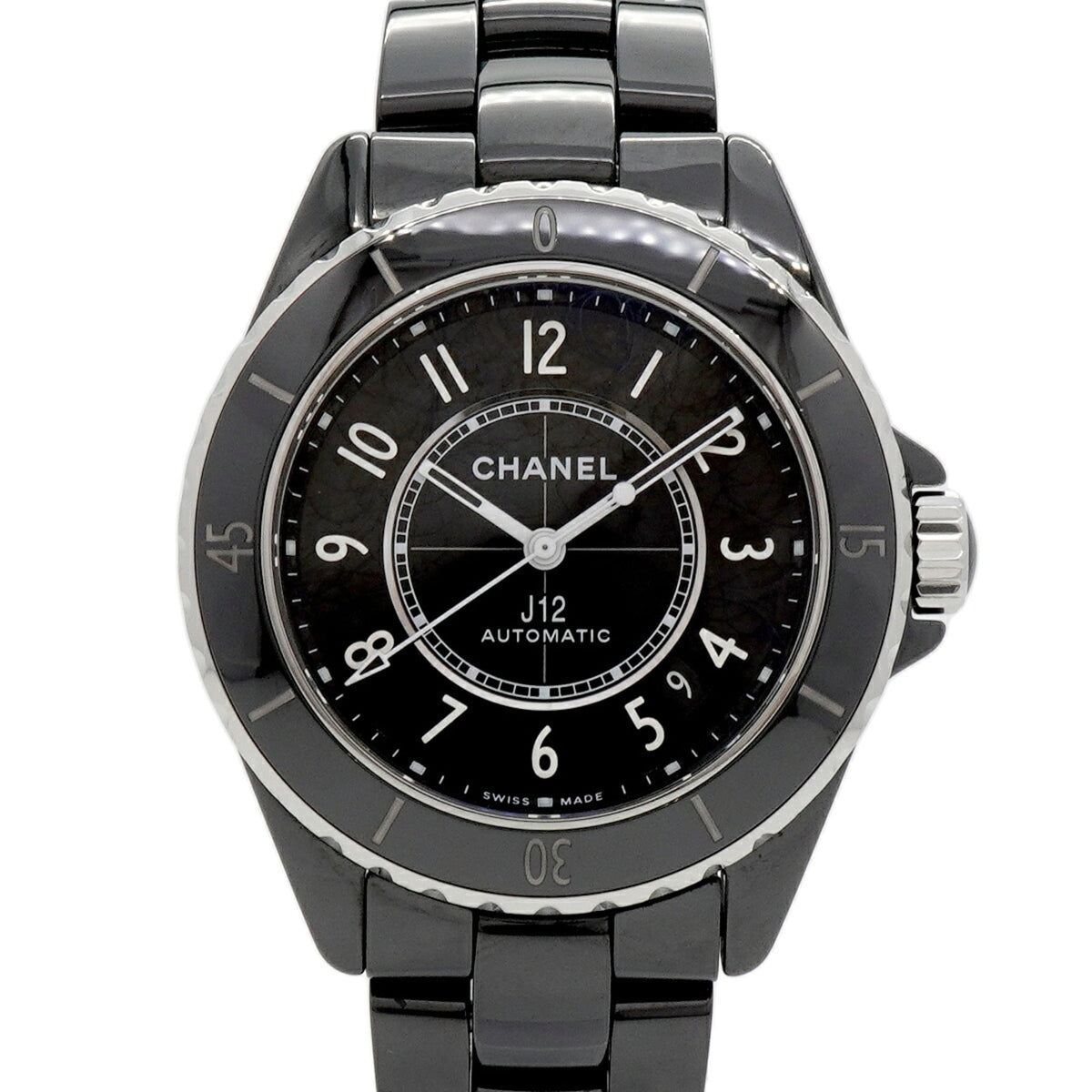Chanel J12 H5697 Black Dial Men's Watch — Good