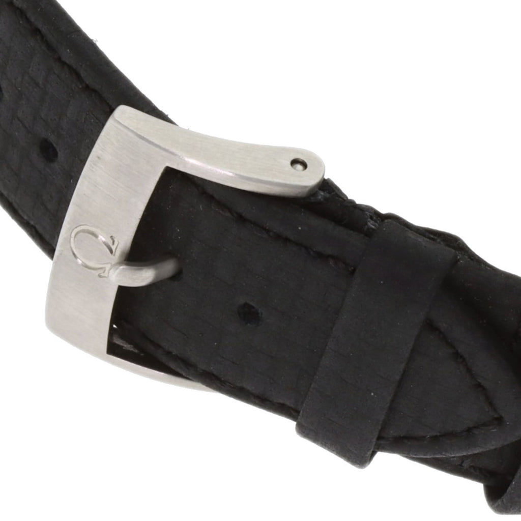 Omega De Ville Chronoscope Co-Axial Date Watch, Stainless Steel and Leather, Men's, 20230410