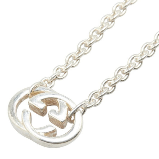 Gucci Interlocking G Chain Necklace 190489 J8400 8106 SV925 Silver Women's GUCCI
