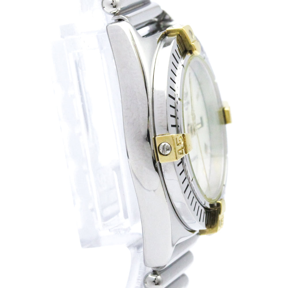 BREITLING Callistino 18K Gold Steel Quartz Ladies Watch B52043 Polished — Very Good