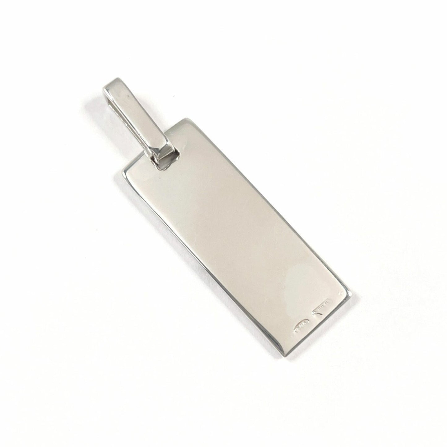 GUCCI Gucci Plate Pendant Top, Sterling Silver, Unisex