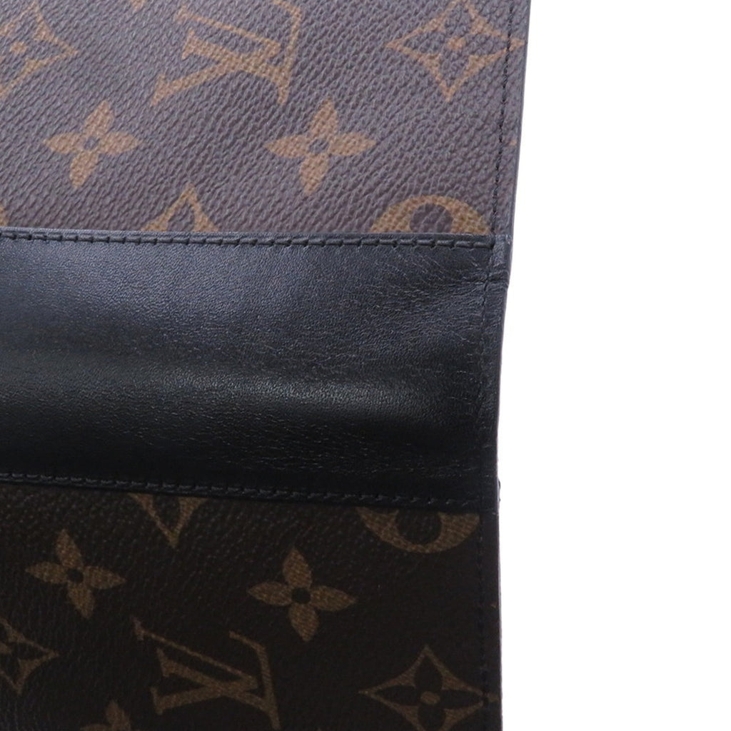 Louis Vuitton Monogram Macassar Long Wallet, Portefeuille Tannon M93800, LOUIS VUITTON, Bifold Wallet
