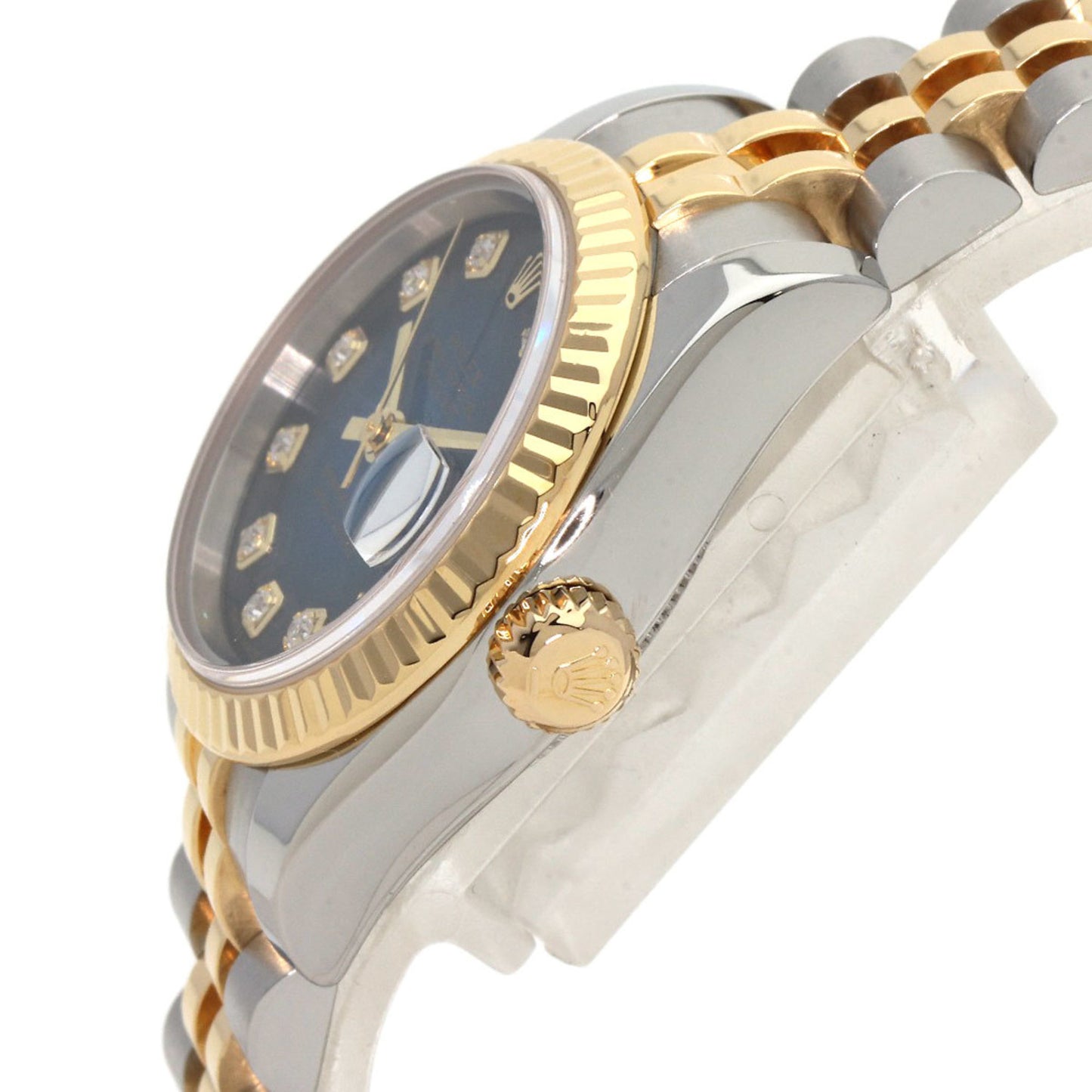 Rolex 179173G Datejust 10P Diamond Watch Stainless Steel SSxK18YG K18YG Ladies ROLEX