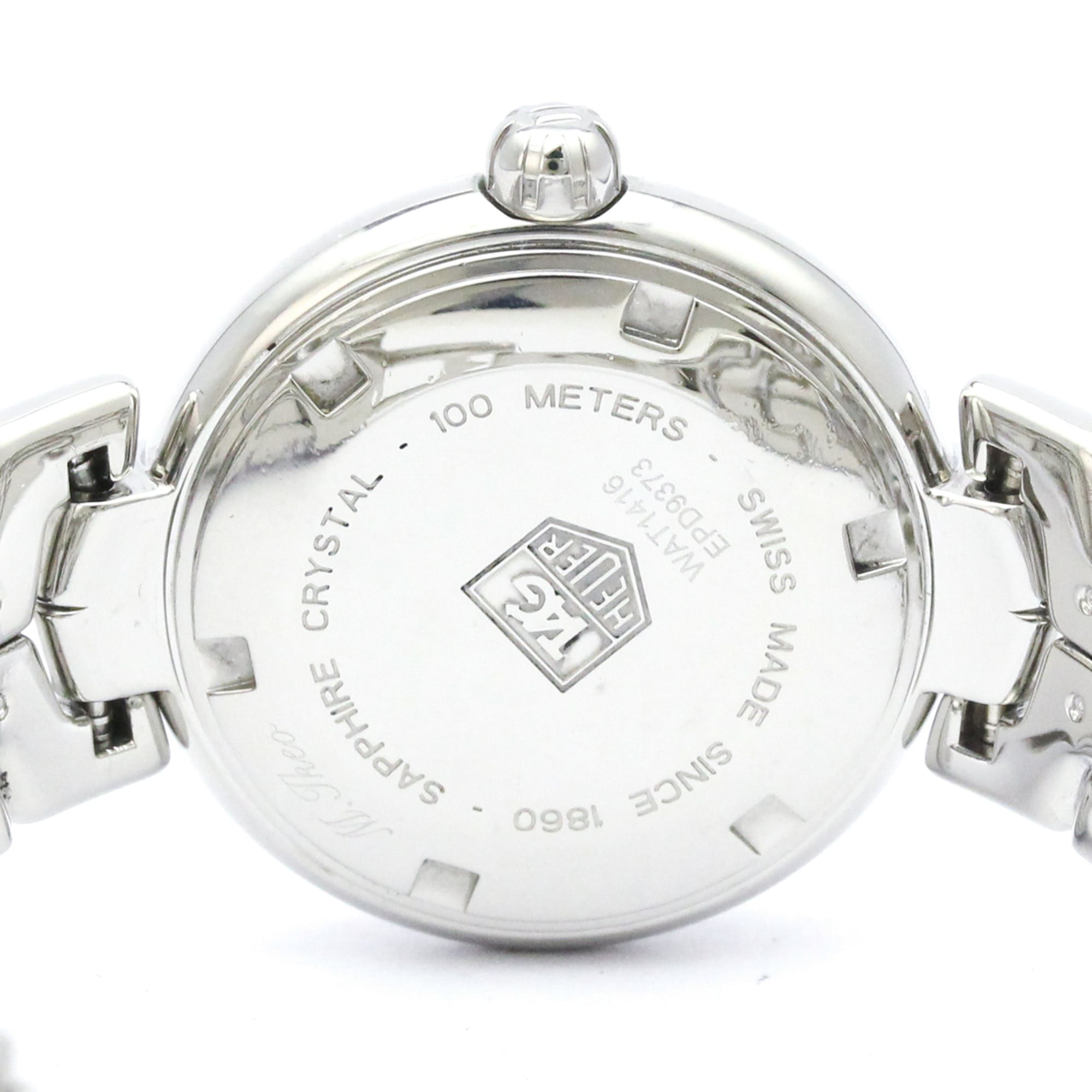 TAG HEUER Link Stainless Steel Quartz Ladies Watch WAT1416 Polished — Very Good