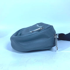 BURBERRY 8052888 Cross Belt Bag Waist Pouch Body Nylon Men's Grey — New - Store Return