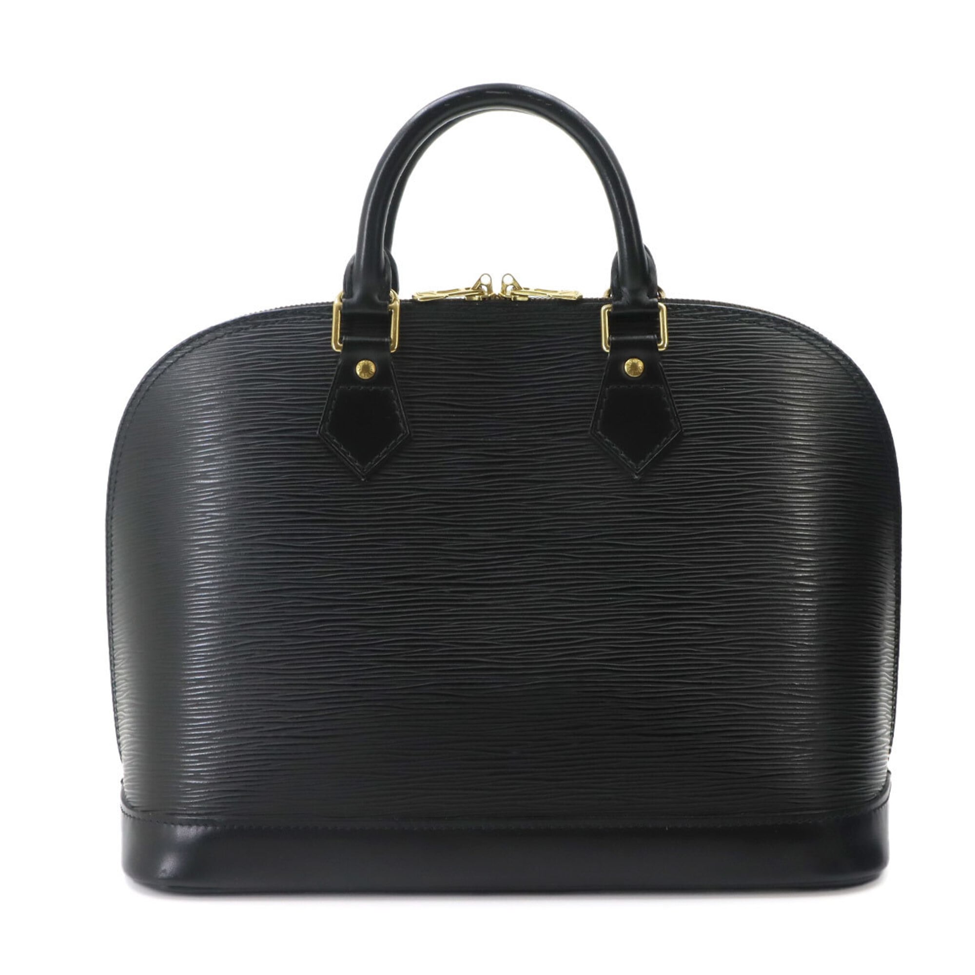 Louis Vuitton Alma PM Epi Leather Handbag, Noir (M52142), Gold Hardware — Like New