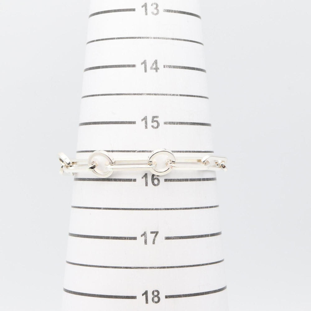 Hermes Kelly Chaine Bracelet, Sterling Silver 925, Tone, for Men and Women — Like New