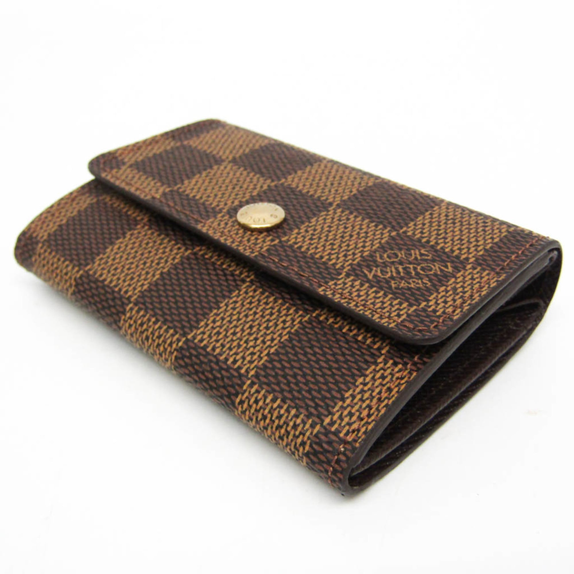 Louis Vuitton Damier Coin Purse N61930 Men,Women Damier Canvas Coin Purse/coin Case Brown,Ebene