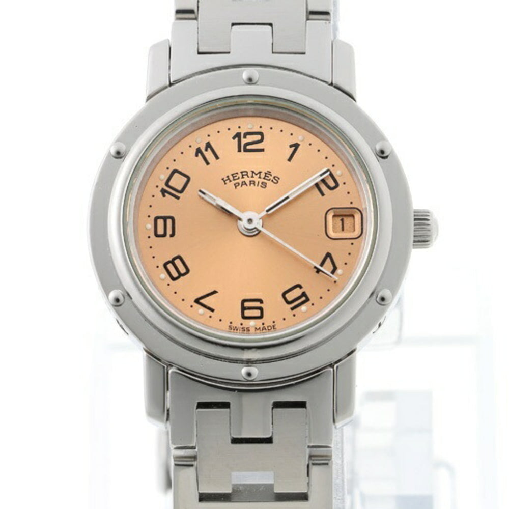Hermes Clipper CL4.210 Pink Quartz Watch — Good