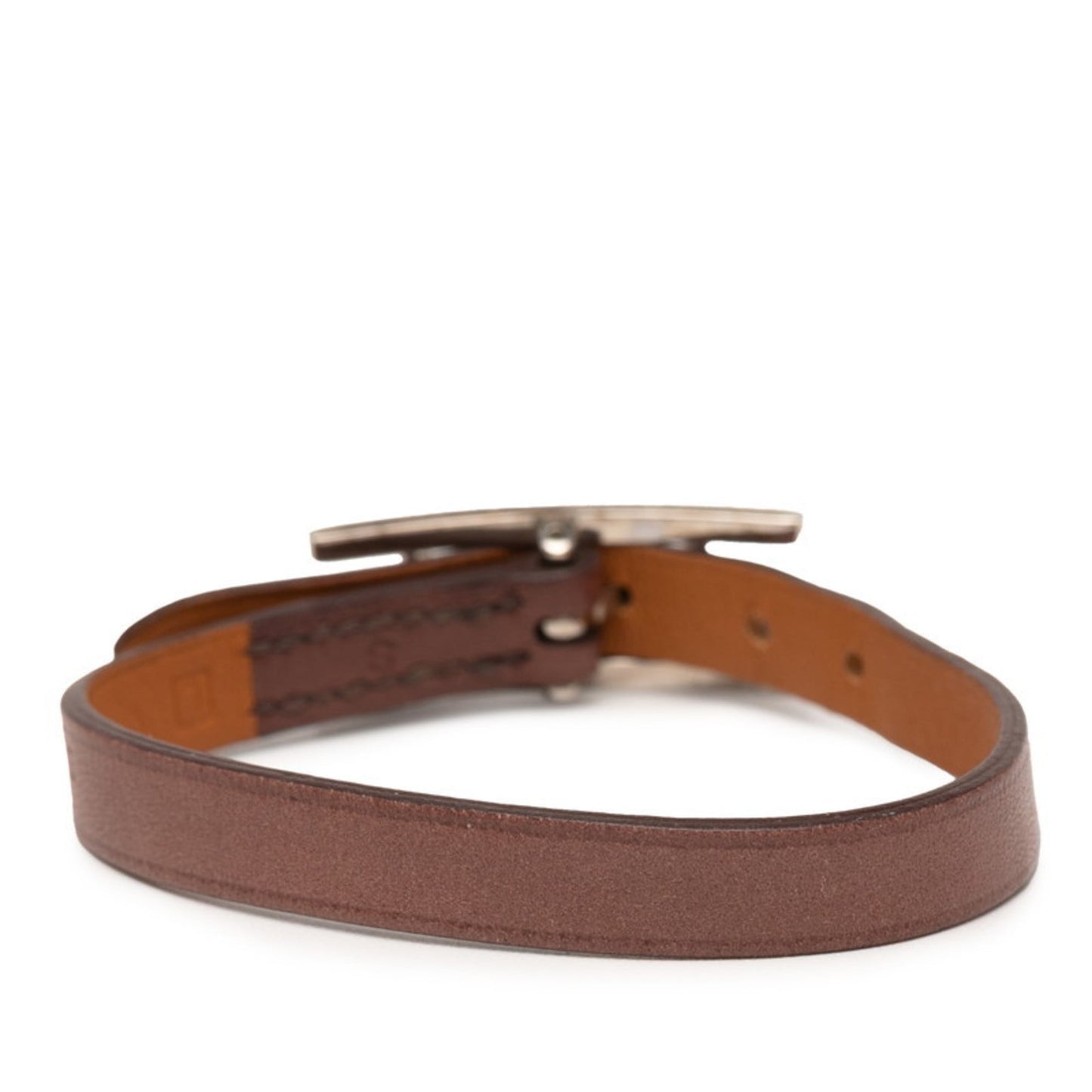 Hermès Api 3 Bracelet Brown Swift Women's HERMES