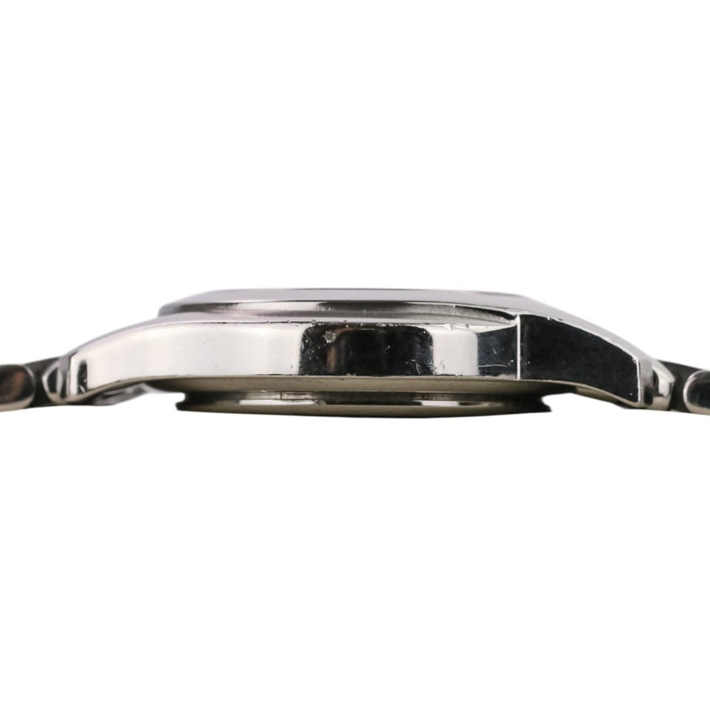 GUCCI Quartz Watch 5500L Silver Sunray Dial Stainless Steel Women's — Like New
