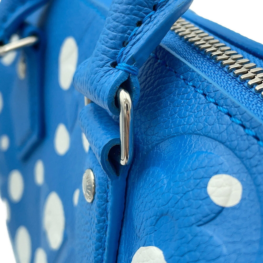 Louis Vuitton Monogram Empreinte LV x YK Speedy Bandoulière 20 M46425 2-way handbag, designed by Yayoi Kusama. handbag for women. LOUIS VUITTON — Like New