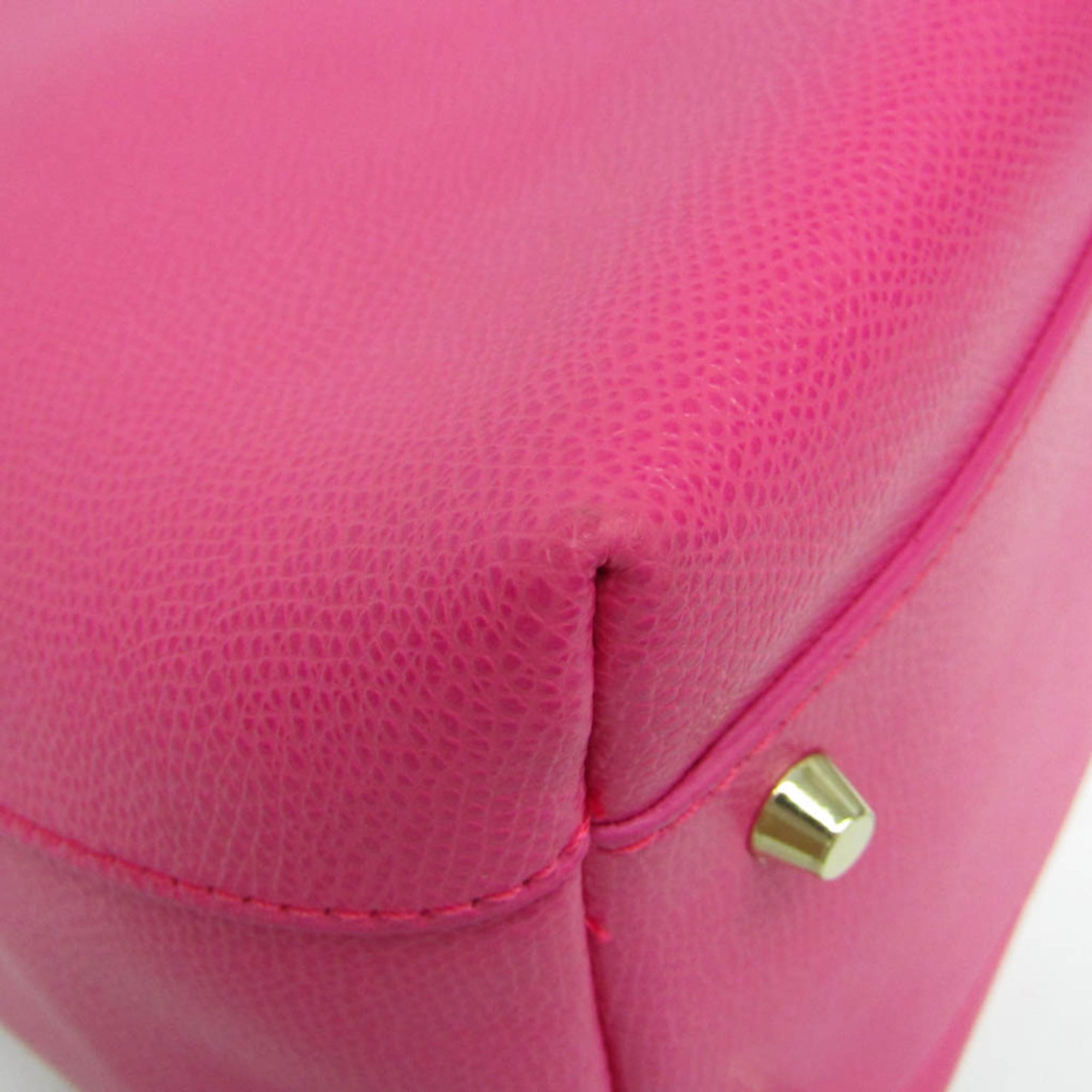 Furla Piper L Women's Leather Handbag,Shoulder Bag Pink