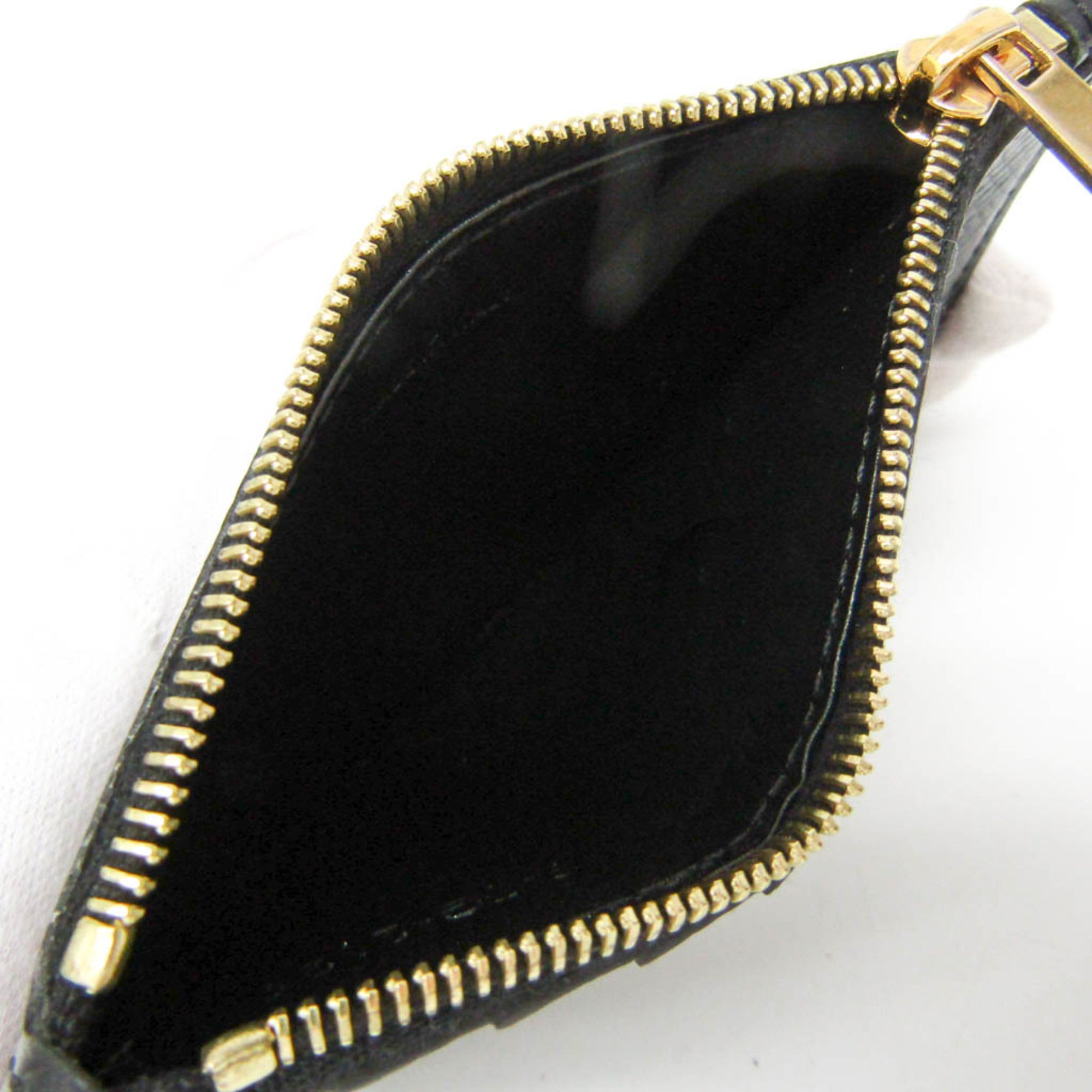 Celine Coin Card Holder Women's Leather Coin Purse/coin Case Black