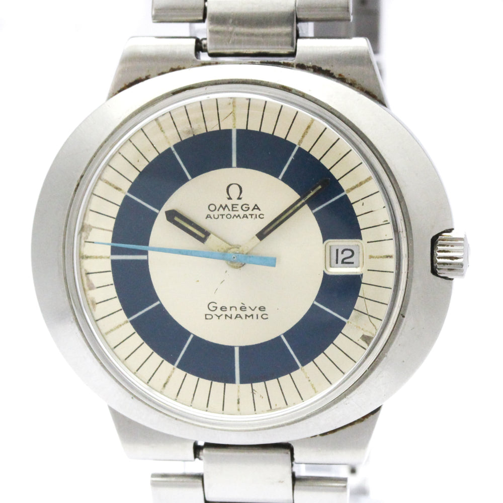 OMEGA Geneve Dynamic Cal 565 teel Automatic Watch 166.039 Vintage — Good