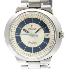 OMEGA Geneve Dynamic Cal 565 teel Automatic Watch 166.039 Vintage — Good