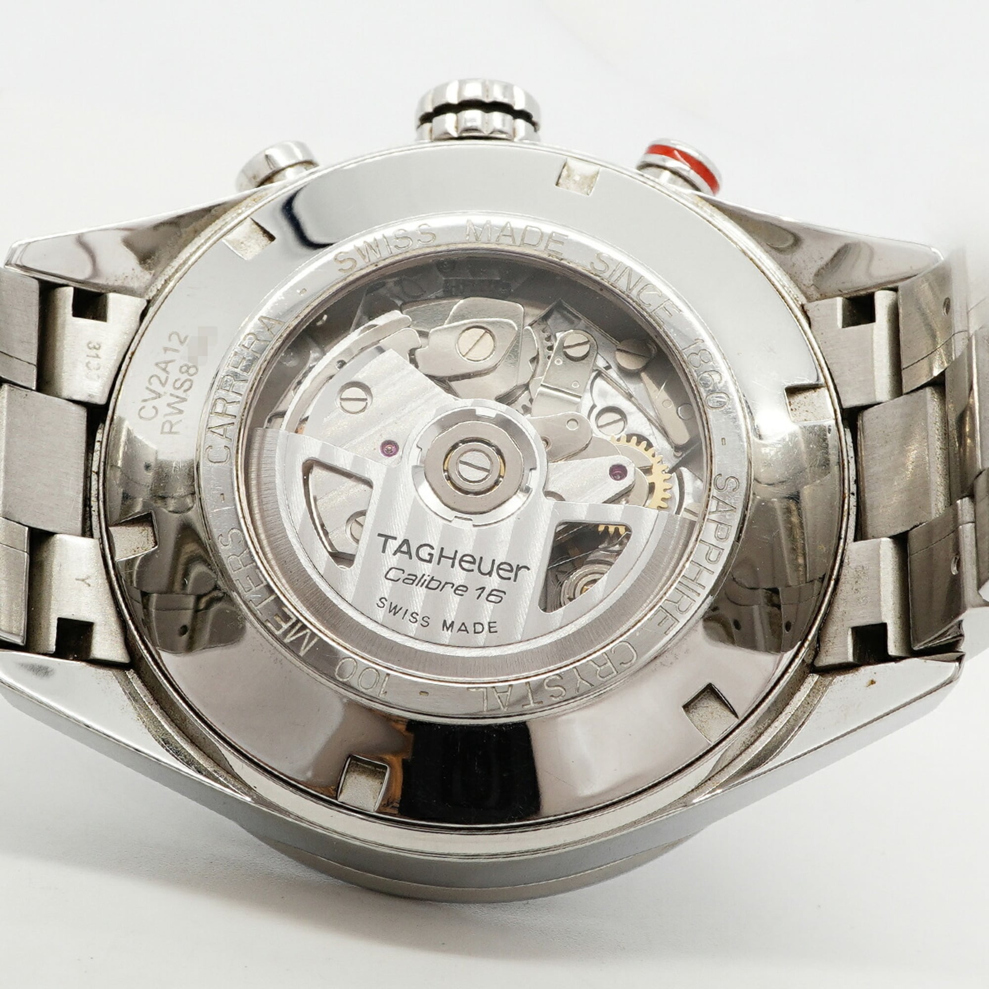 TAG Heuer Carrera Calibre 16 Day-Date CV2A12 Brown Dial Men's Watch — Good