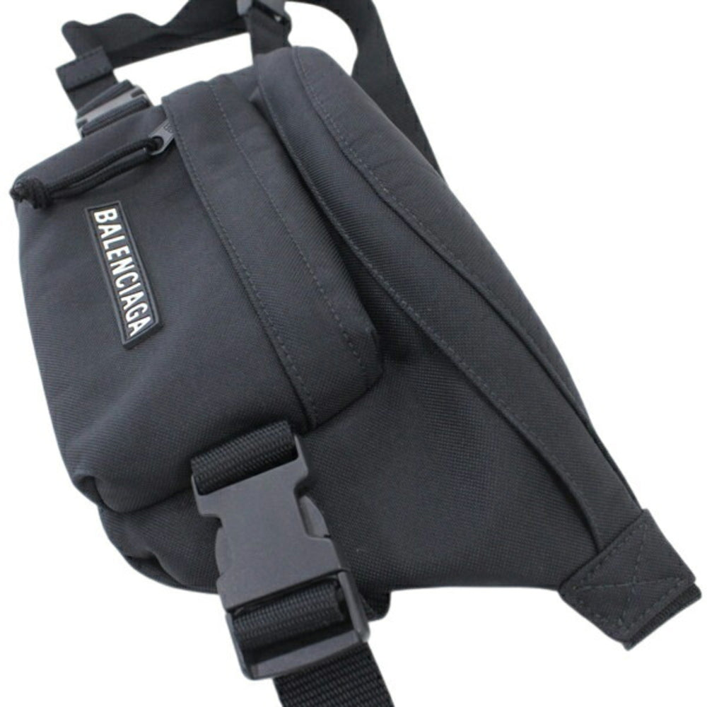 Balenciaga Body Bag Waist SKIWEAR Black Nylon Men's 770881 BALENCIAGA KM3048 — Like New