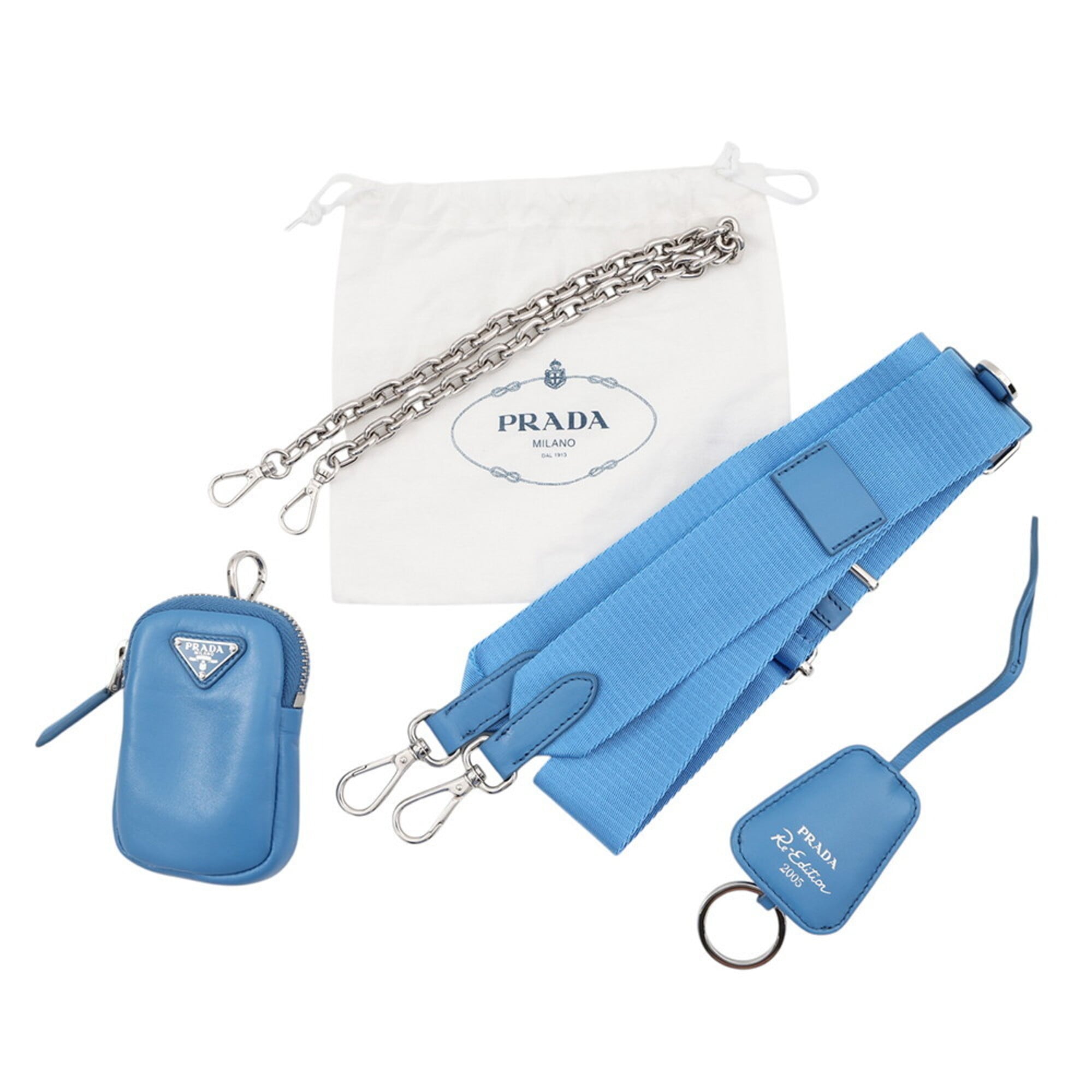 Prada Shoulder Bag Re-Edition 2005 Re-Nylon 1BH204 PRADA 2-way Handbag BGA — Like New
