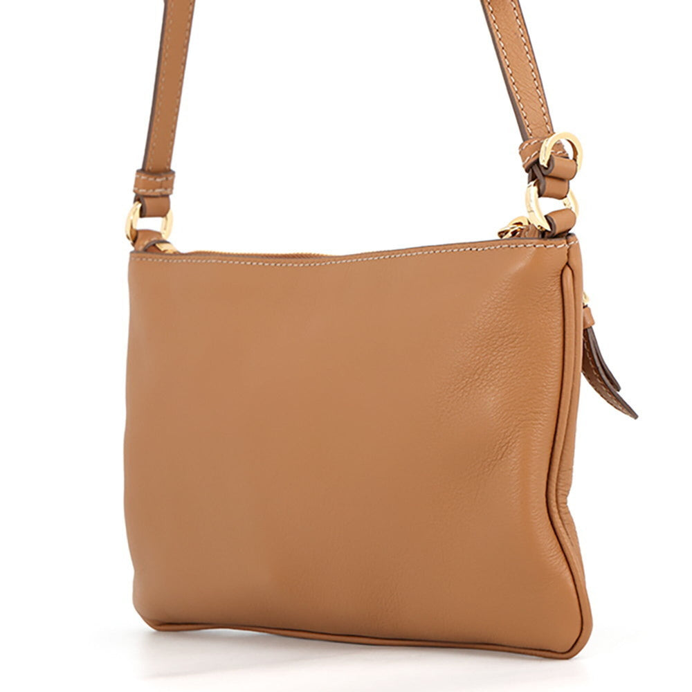 Prada Shoulder Bag Triangle Soft Grain Leather 1BC238 PRADA Handbag — Like New