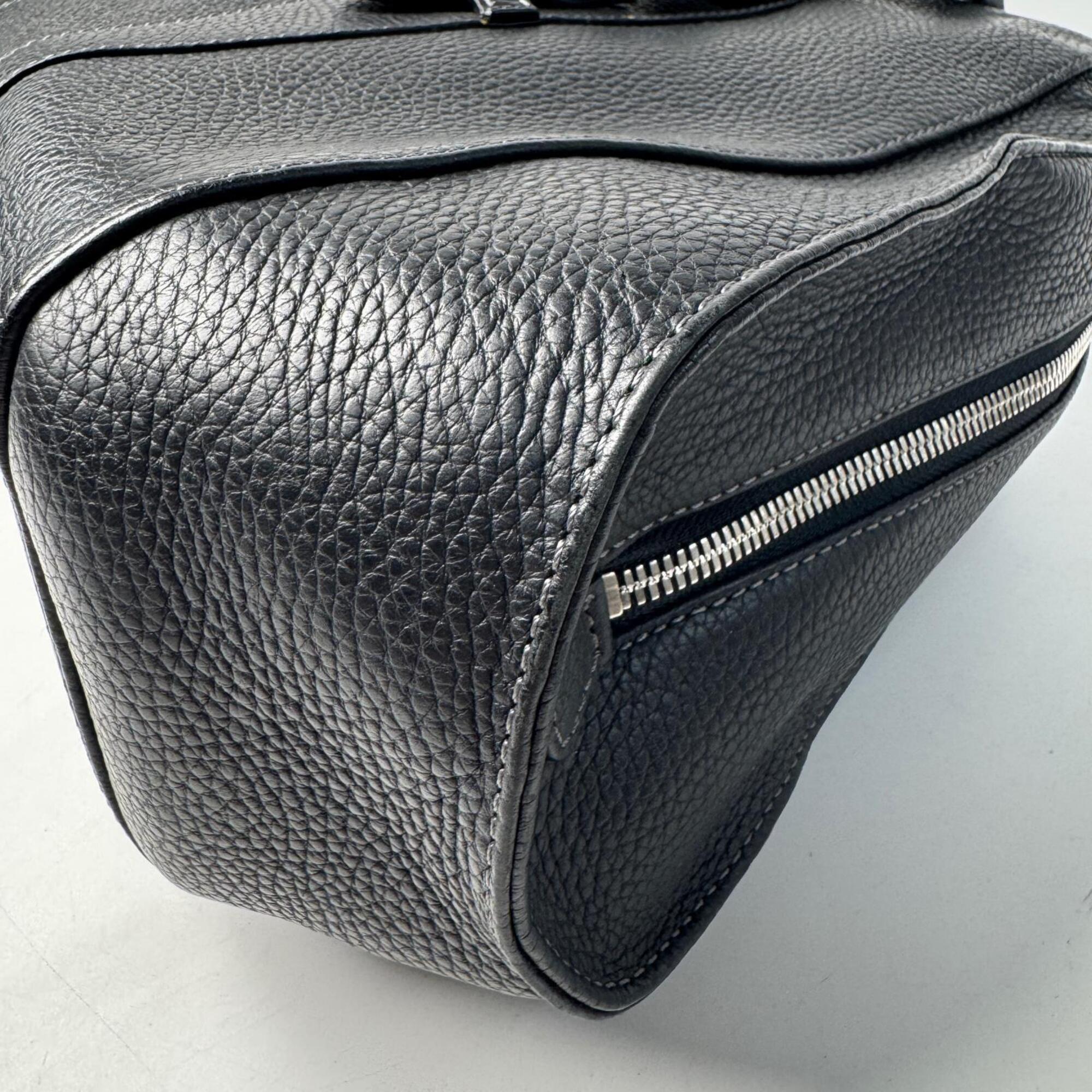 Loewe Senda Large Leather Handbag, Black, Women's — Like New
