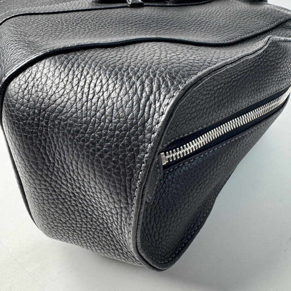 Loewe Senda Large Leather Handbag, Black, Women's — Like New