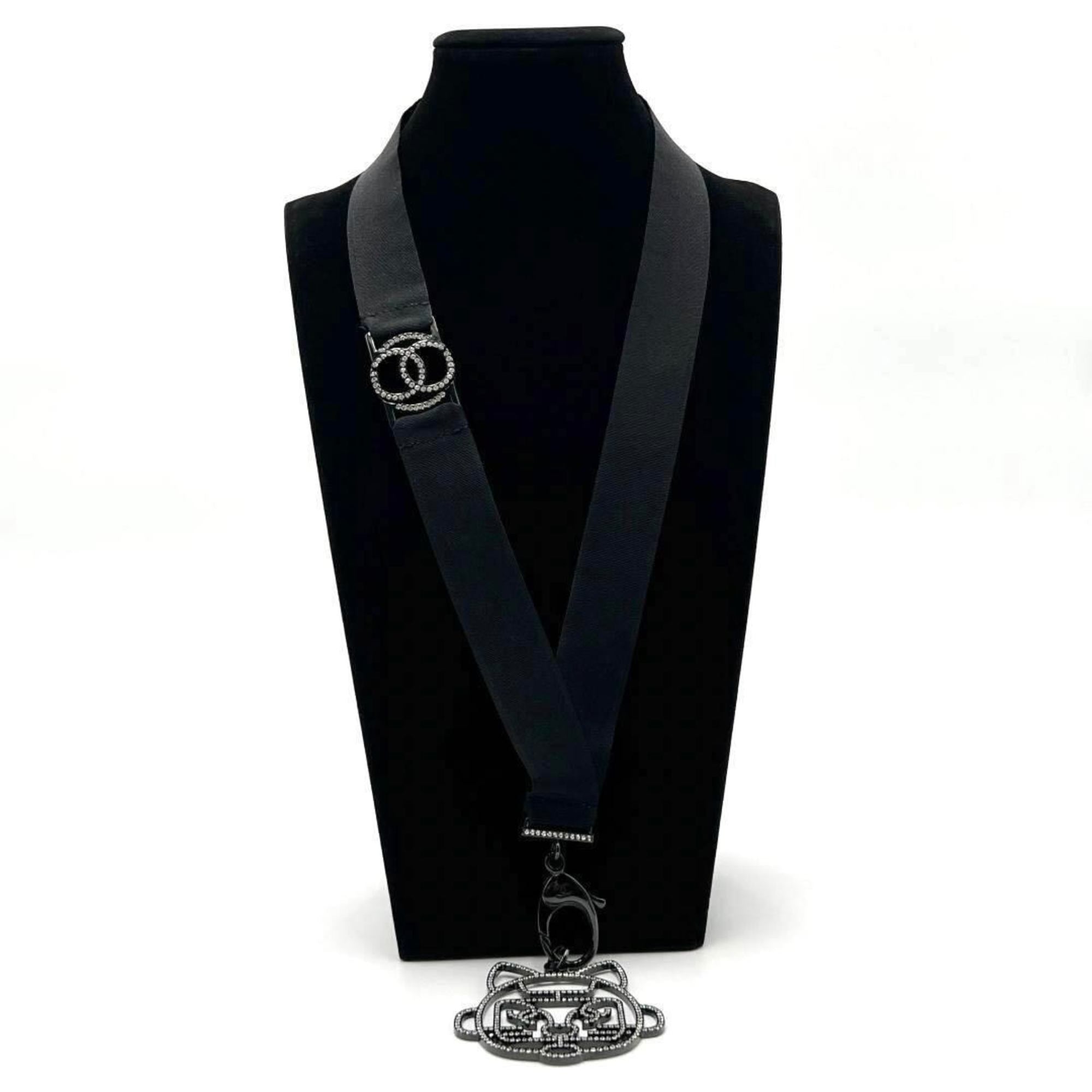 CHANEL Women's Pendant Cat Robot Necklace — Like New