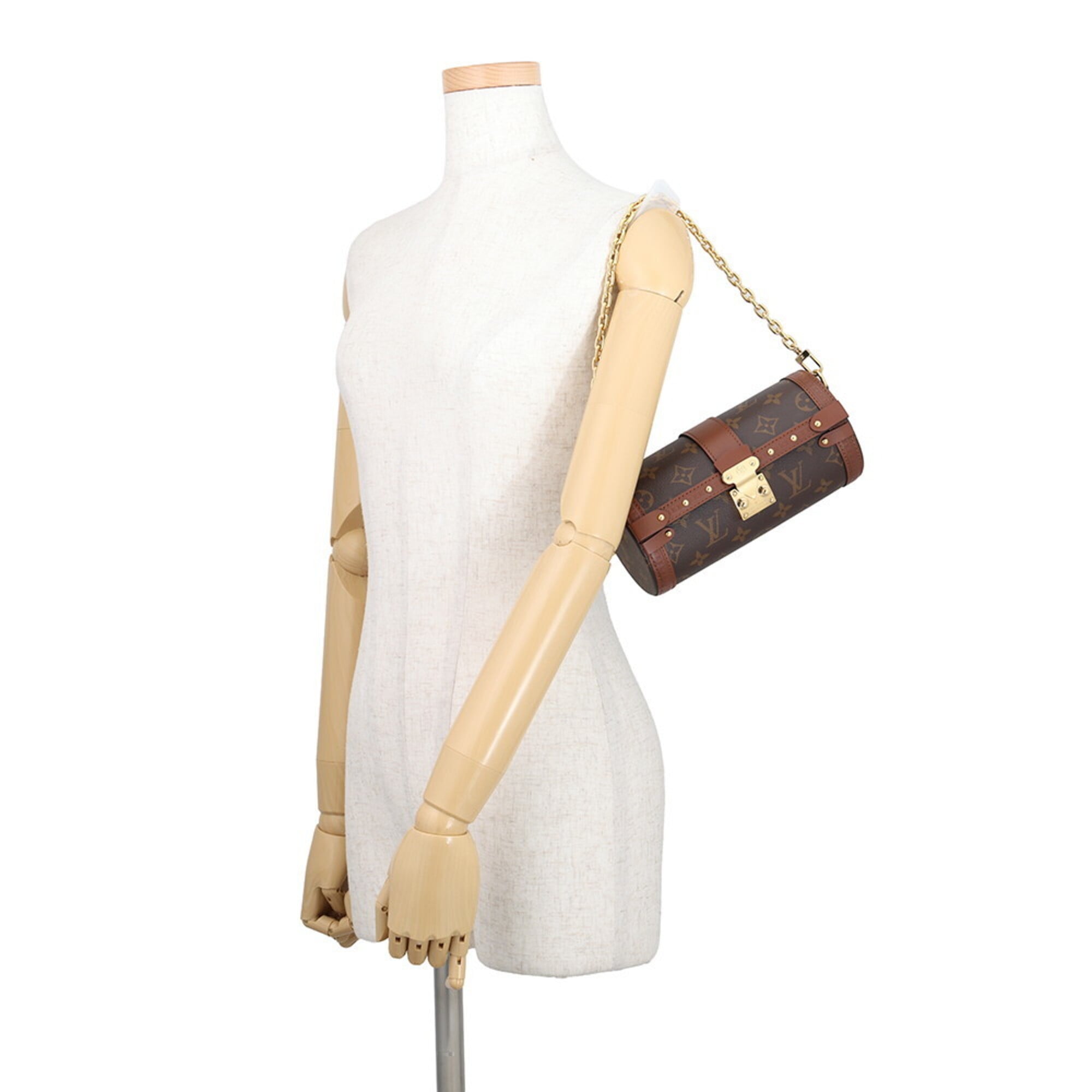Louis Vuitton Monogram Papillon Trunk Shoulder Bag M57835 LOUIS VUITTON Handbag 2-way for Women — Like New