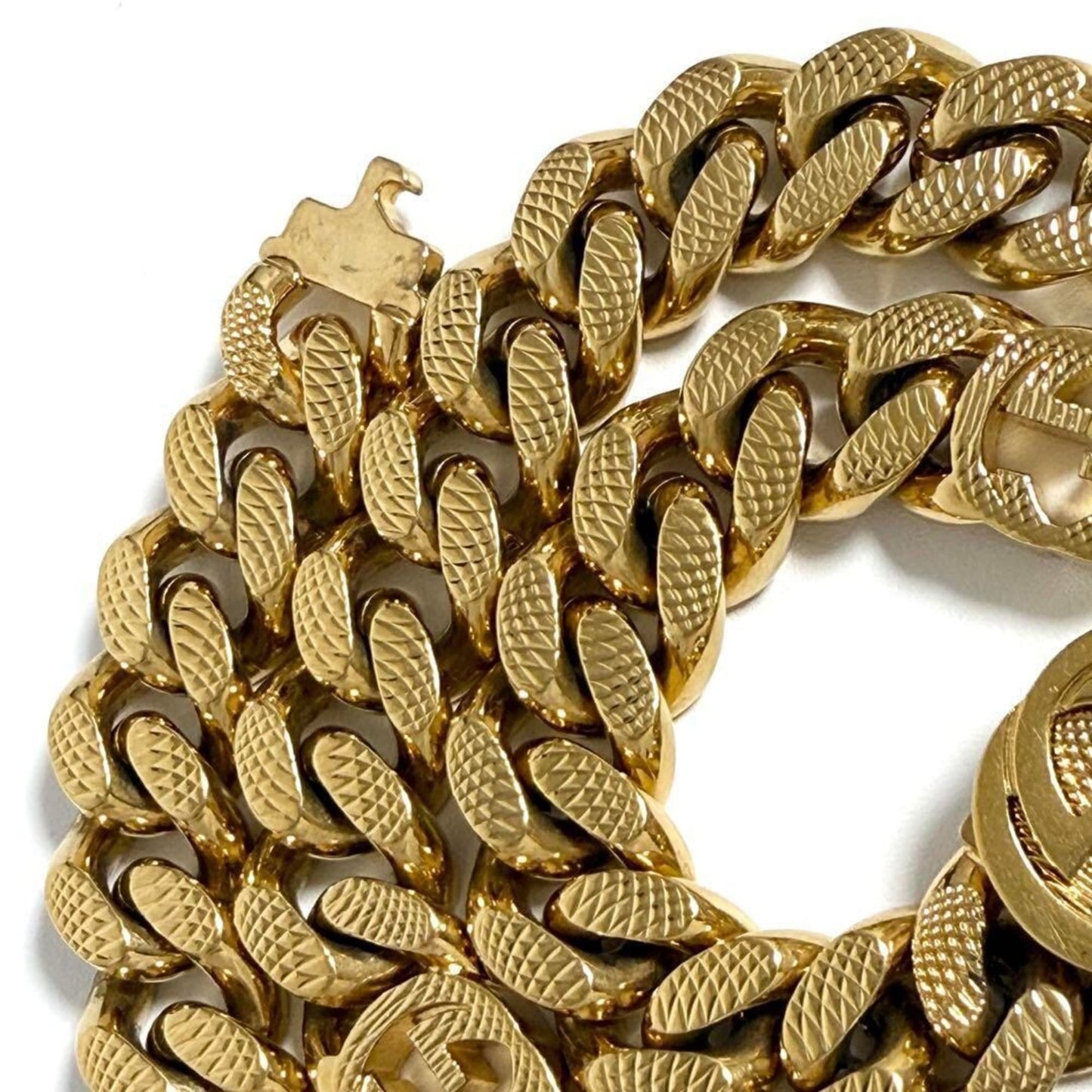 Gucci Women's Interlocking Gormet Chain Necklace