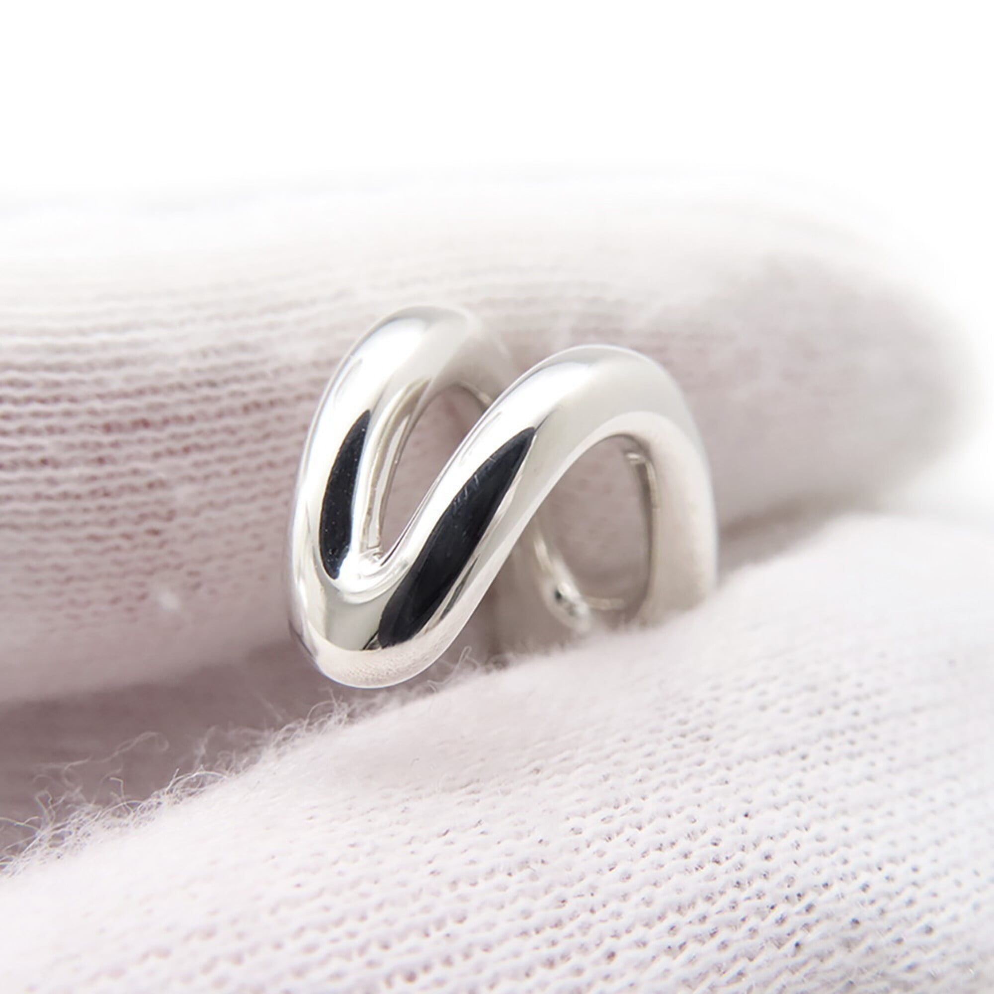 Hermes Earrings Chaine d'Ancre Punk Anchor SV925 Silver HERMES — Like New