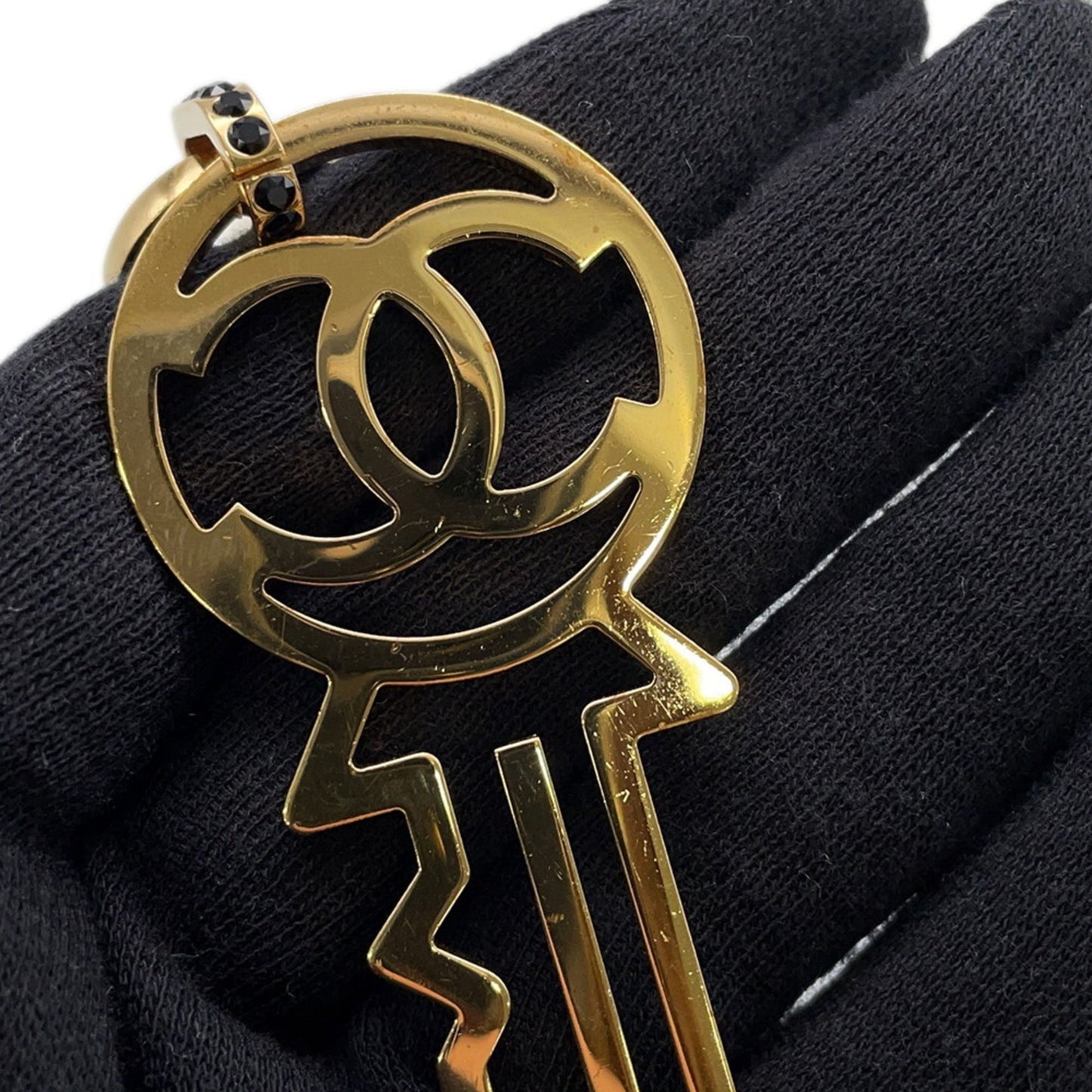 Chanel Coco Mark Key Motif Necklace B17A CHANEL