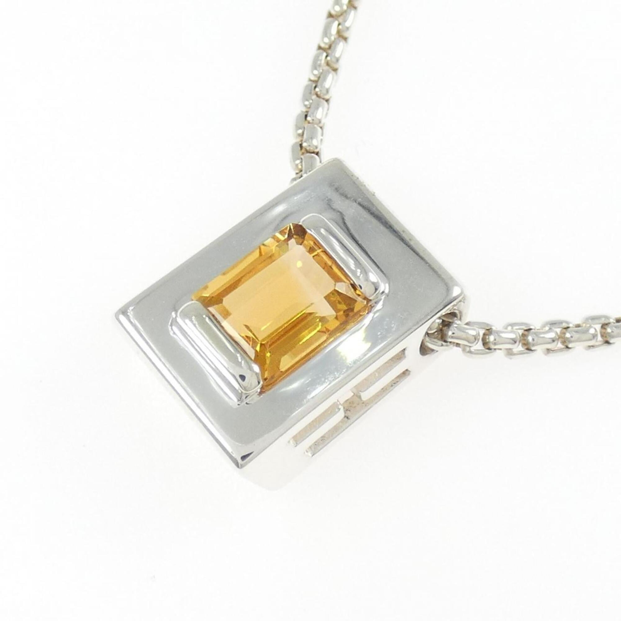 Hermes Citrine Necklace — Like New