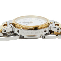Hermes Clipper Watch CL4.220 Quartz White Dial Stainless Steel Women's HERMES — Good