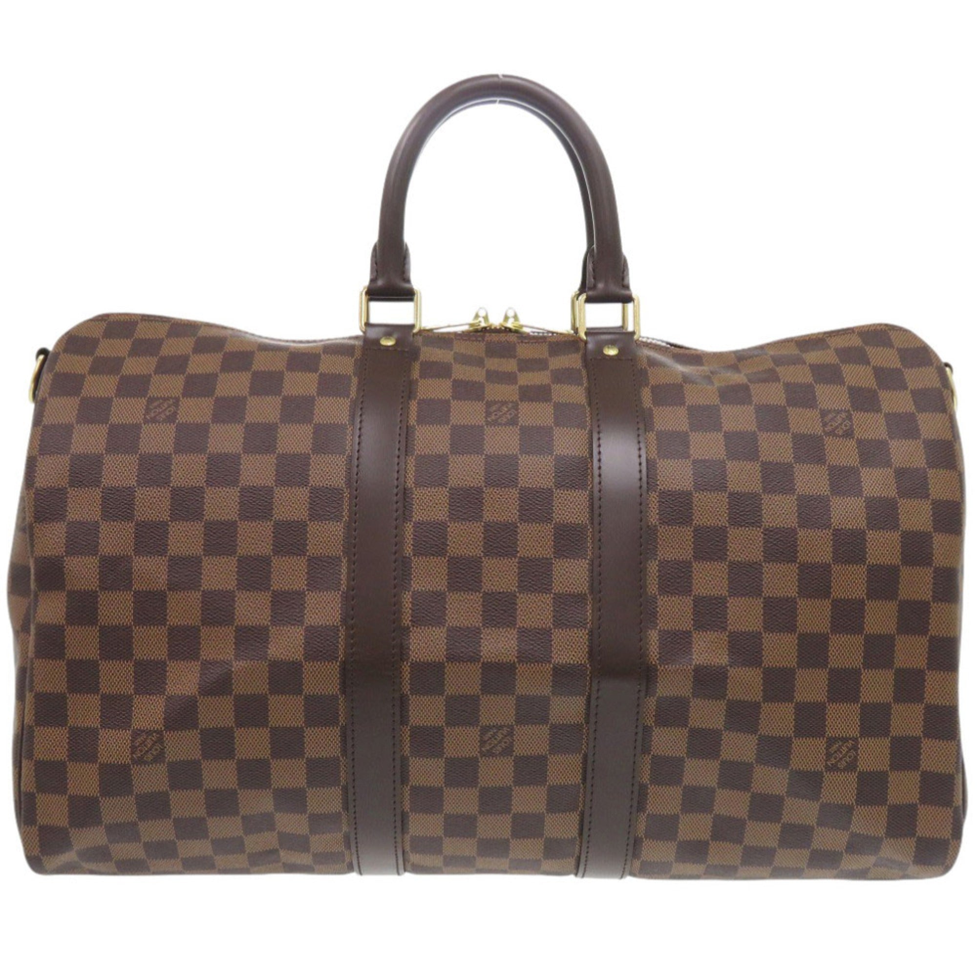 Like new Louis Vuitton Keepall Bandouliere 45 Damier Boston Bag N41428 0382 — Like New