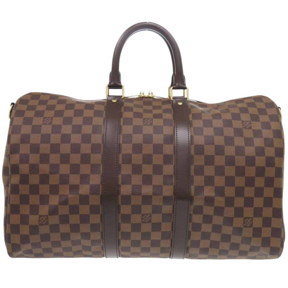 Like new Louis Vuitton Keepall Bandouliere 45 Damier Boston Bag N41428 0382 — Like New