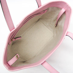 Jimmy Choo Sophia Small Men,Women Leather Studded Tote Bag Pink — Like New