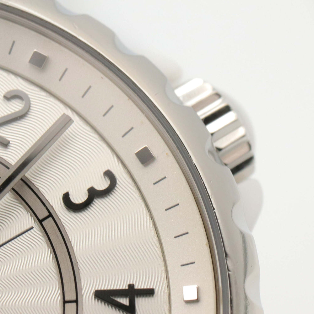 Chanel J12-365 Ceramic Men's Watch, White (H3837) — Very Good